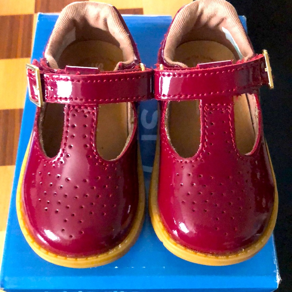 Stride Rite Srtech Nell Mary Jane - Galaxy/Burgundy